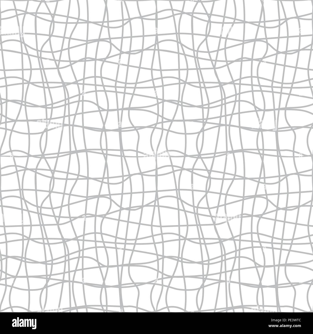 Verwirrende Linien Wasserzeichen abstrakte Musterdesign. Vektor-Illustration. Stock Vektor