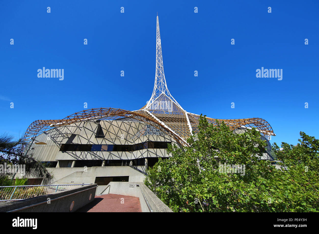 Turm der Victorian Arts Centre, Melbourne, Victoria, Australien Stockfoto