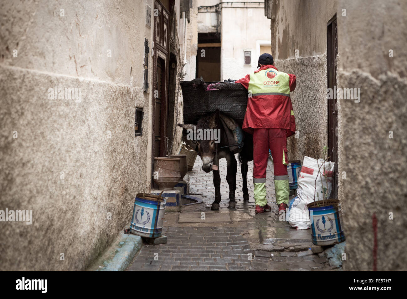 Fes, Marokko Stockfoto