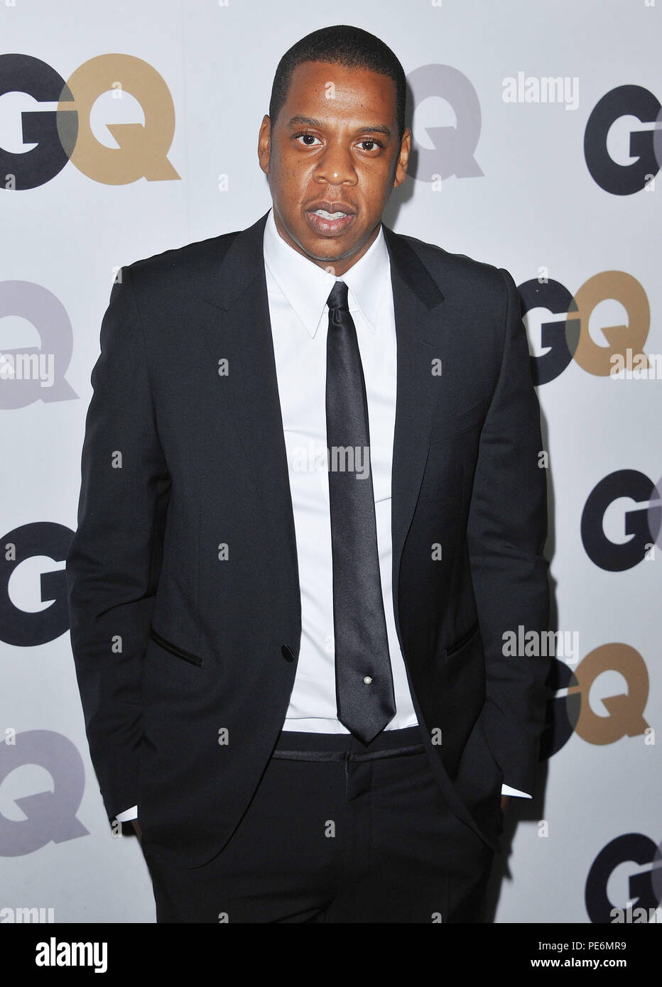 Jay-Z am 2011 GQ Männer des Jahres Party im Chateau Marmont in Los Angeles. Veranstaltung in Hollywood Leben - Kalifornien, Red Carpet Event, USA, Filmindustrie, Prominente, Fotografie, Kunst, Kultur und Unterhaltung, Topix prominente Mode, Besten, Hollywood Leben, Event in Hollywood Leben - Kalifornien, Roter Teppich und backstage, Film Stars, TV Stars, Prominente, Musik, Bestof, Kunst, Kultur und Unterhaltung, vertikal, eine Person, Fotografie, drei Viertel, 2011 Anfrage tsuni@Gamma-USA.com, Kredit Tsuni/USA, Stockfoto