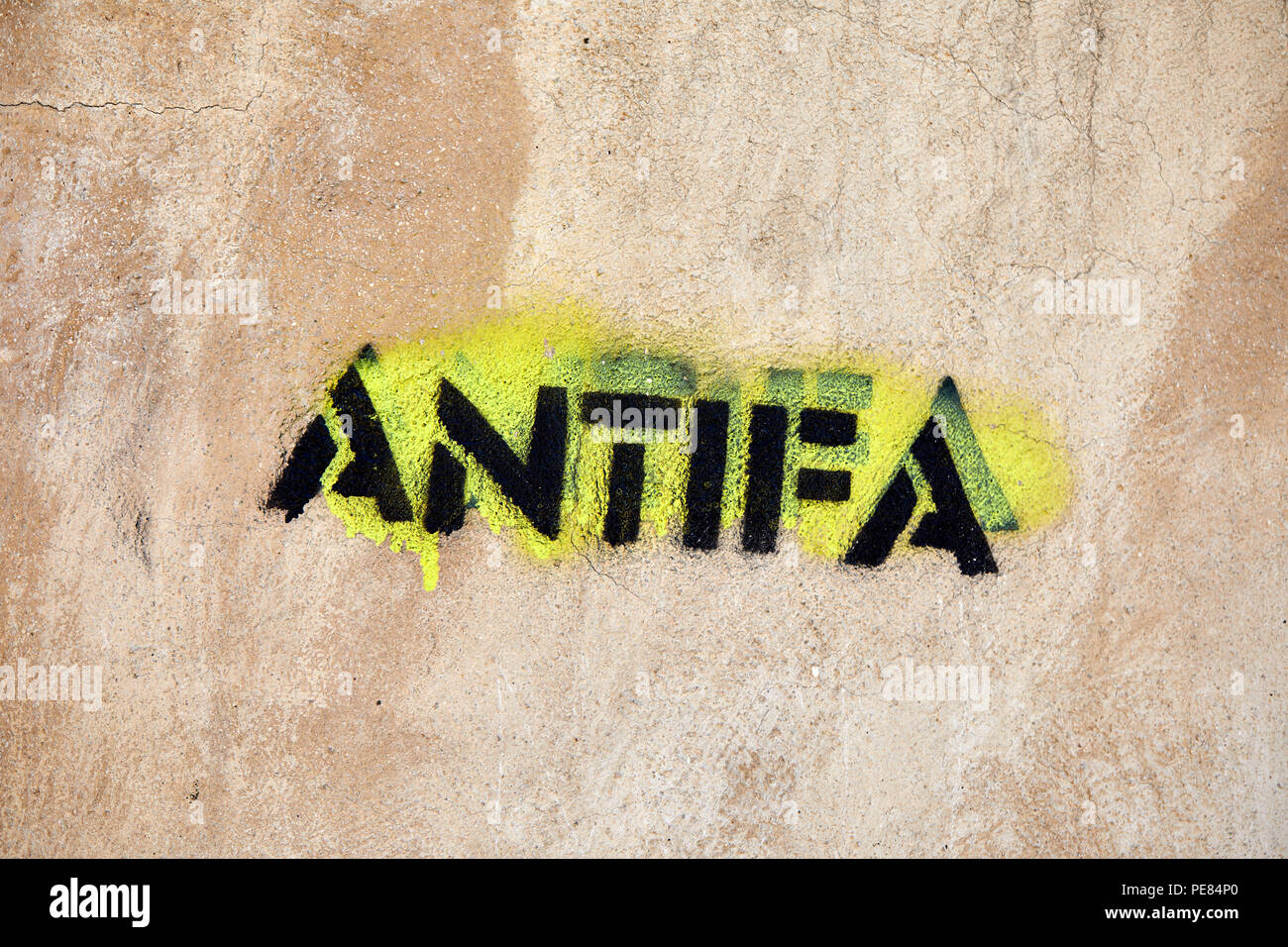 Antifa Logo Stockfotos und -bilder Kaufen - Alamy
