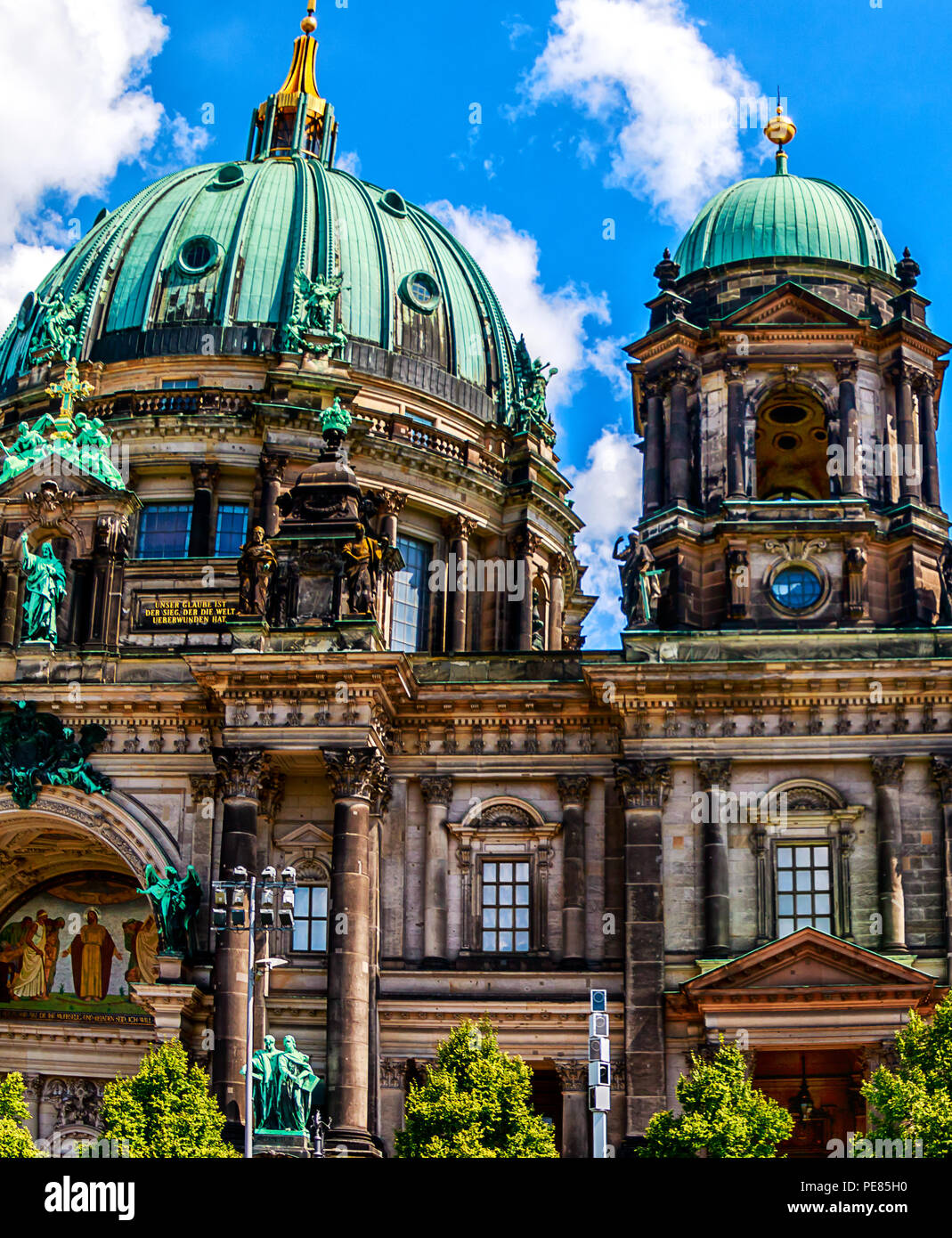 Germany-The evangelische Berliner Dom (Berliner Dom) auf der Museumsinsel Stockfoto