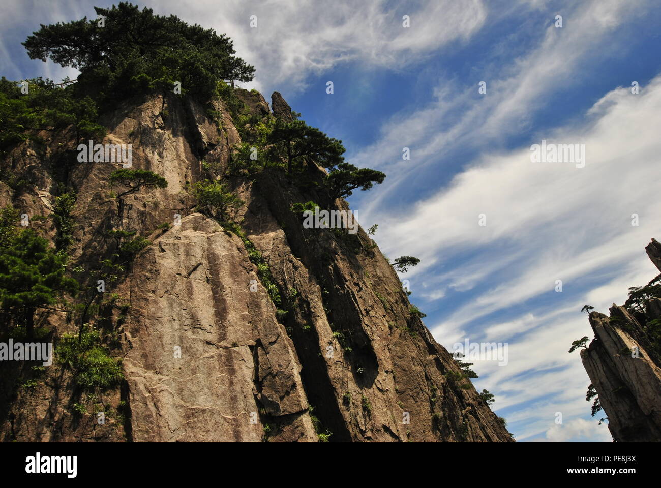 Das Gelbe Gebirge in Anhui, China Stockfoto