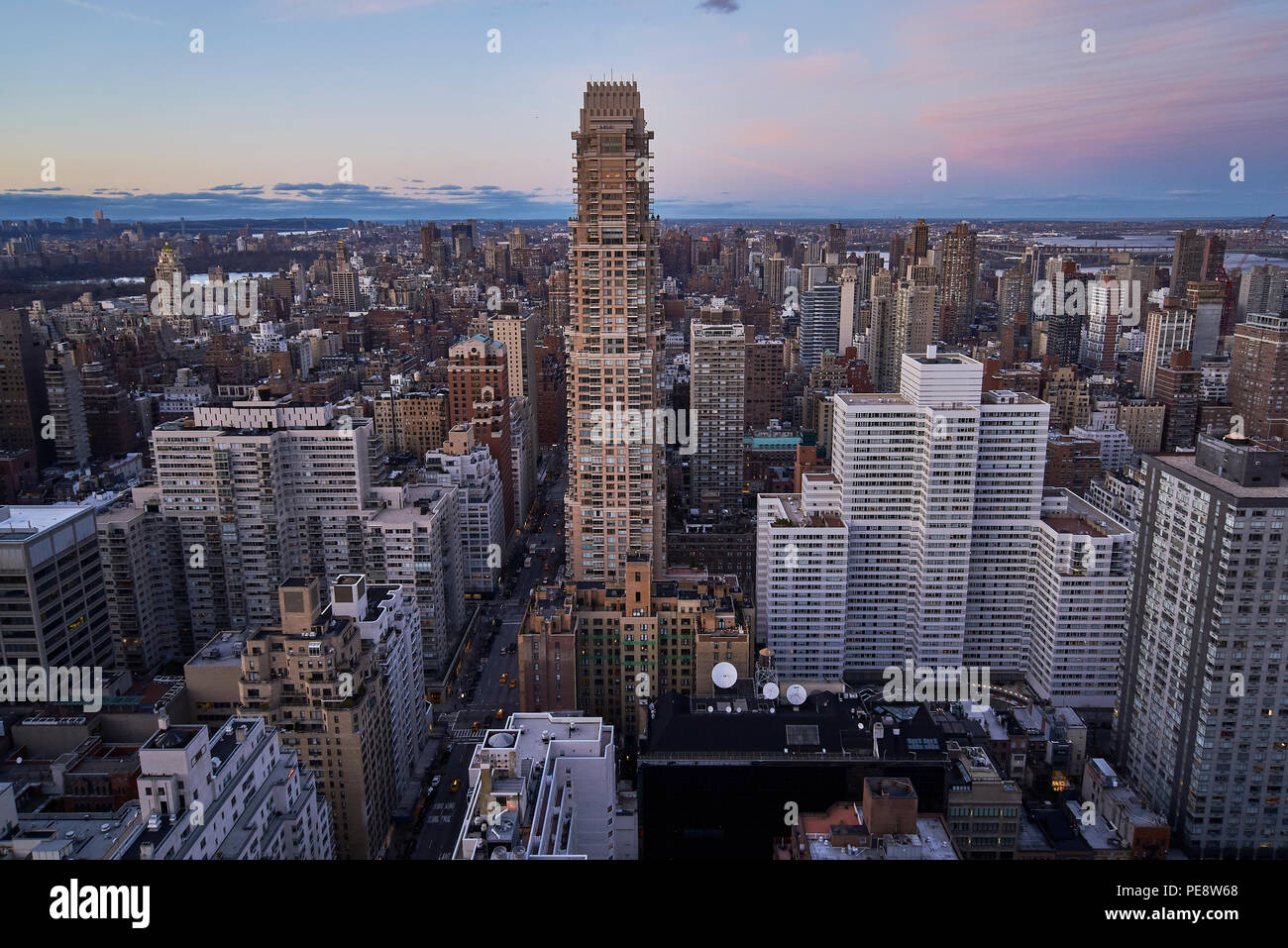 Trump Palace Tower in 200 3. Avenue und West 69th Street in Manhattan Stockfoto