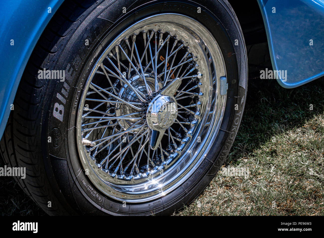 Classic Car Show porthcawl august 2012 Stockfoto