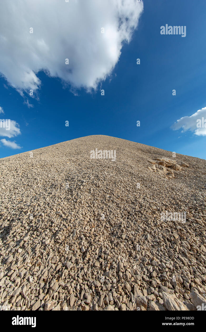 Hügelgrab von Commanege Königreich am Nemrut Berg, Adiyaman, Türkei Stockfoto