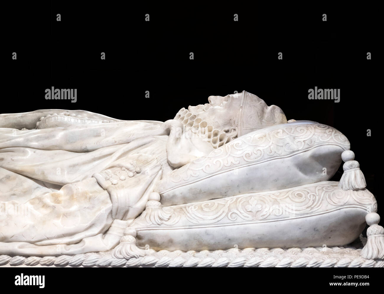 Grab von Wilhelm I., Prinz von Oranien (1533-1584), der auch als William die Stille, Nieuwe Kerk, Delft, Südholland, Niederlande bekannt Stockfoto