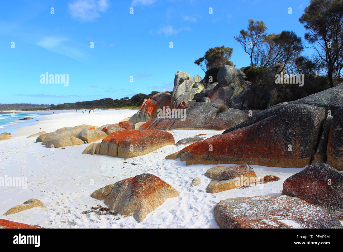 Bay of Fires Stockfoto