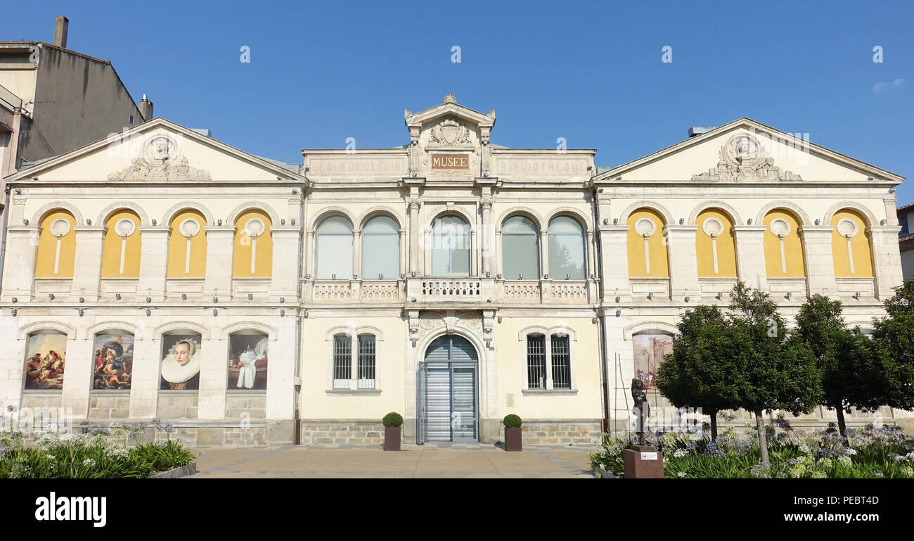 Museum in Carcassonne, Languedoc-Roussillon, Frankreich Stockfoto