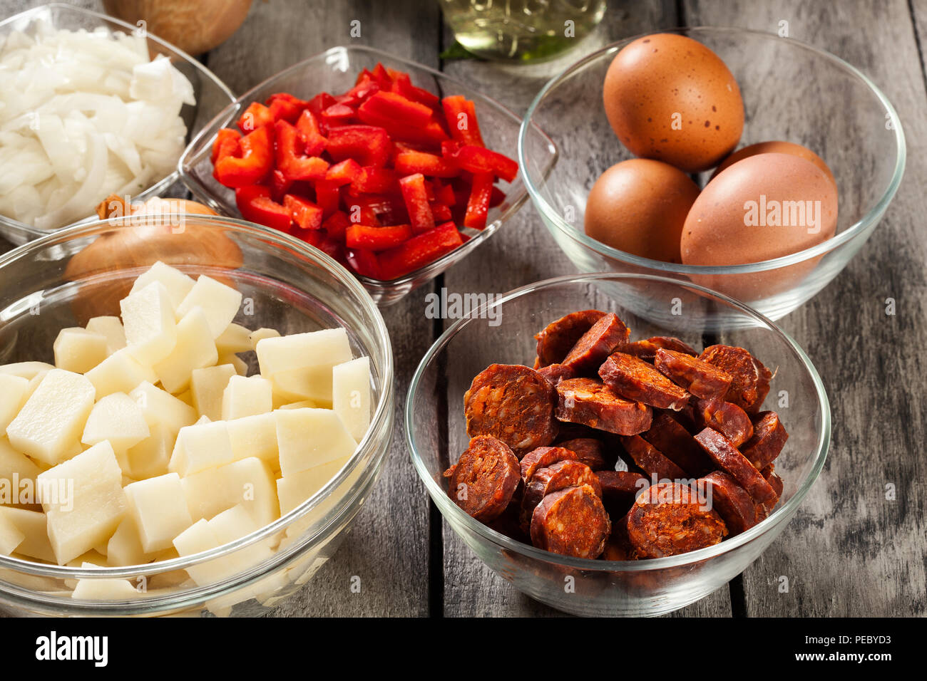 Sausage chorizo spanish traditional chorizo sausage -Fotos und ...