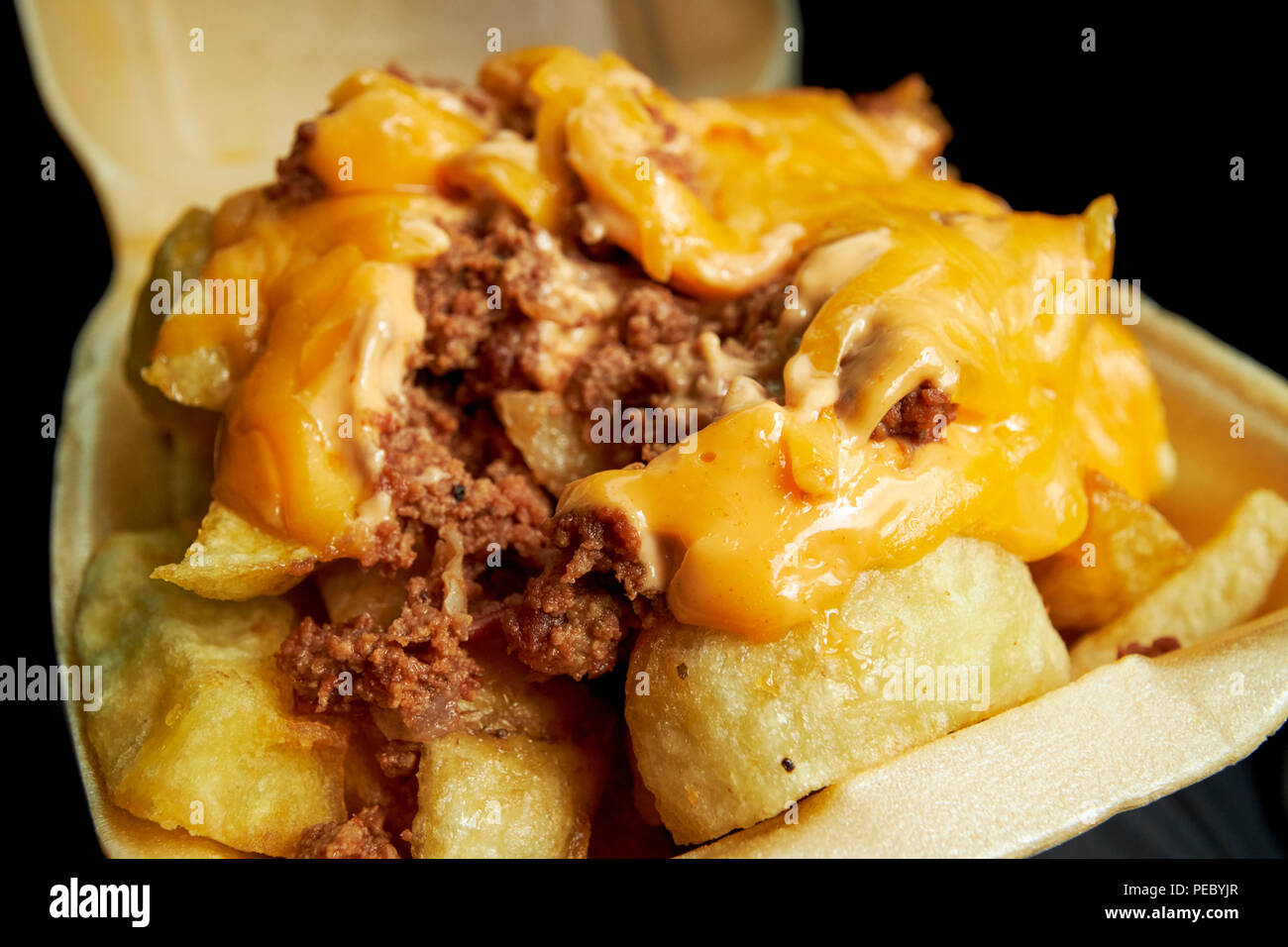 Taco Cheesy Chips in Irland Stockfoto