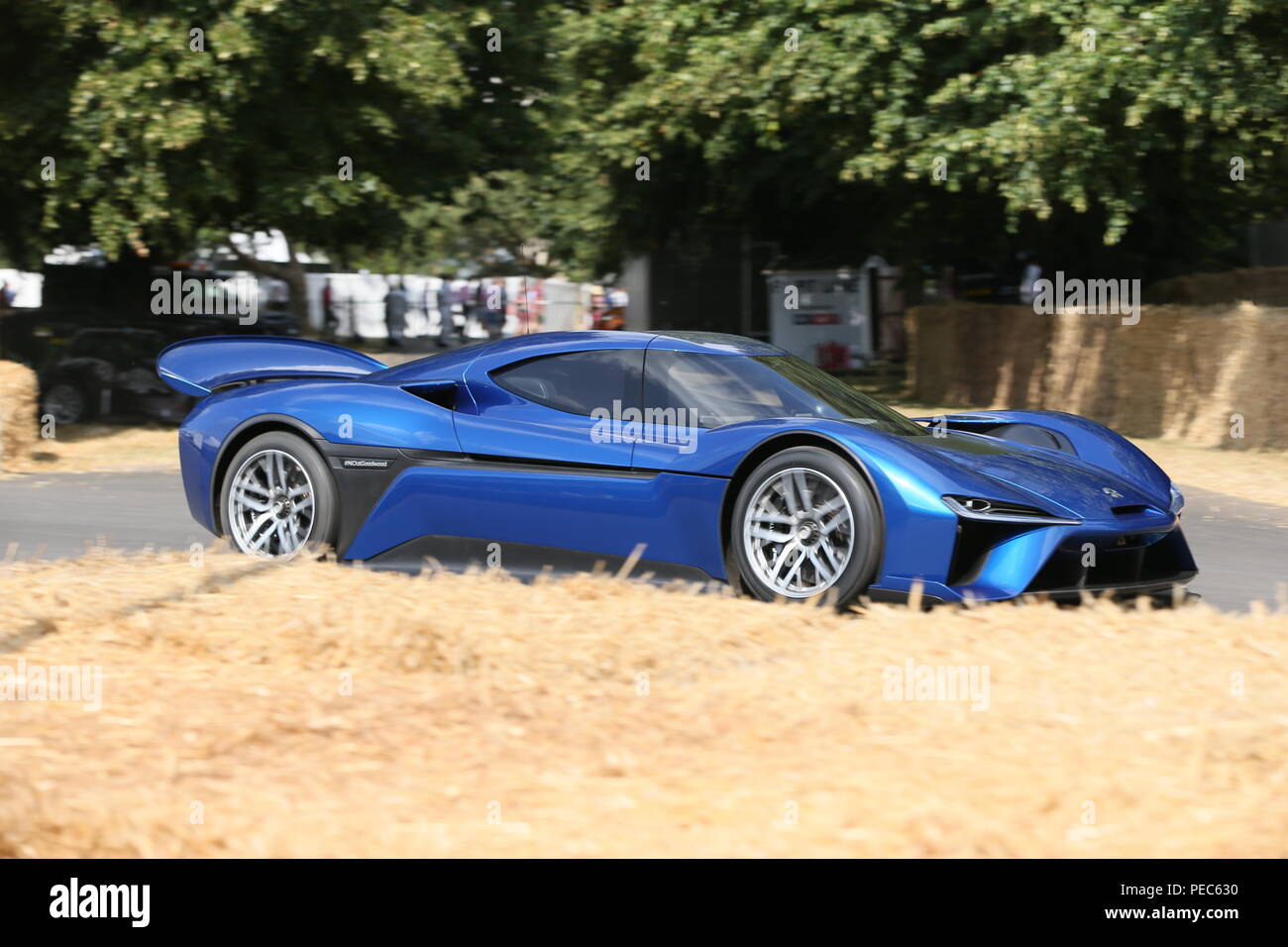 Die Supercars auf die Hillclimb in Goodwood Festival der Geschwindigkeit am Tag 1 Mit: NIO EP 9 Wo: London, Großbritannien Wann: 12 Aug 2018 Quelle: Michael Wright/WENN.com Stockfoto