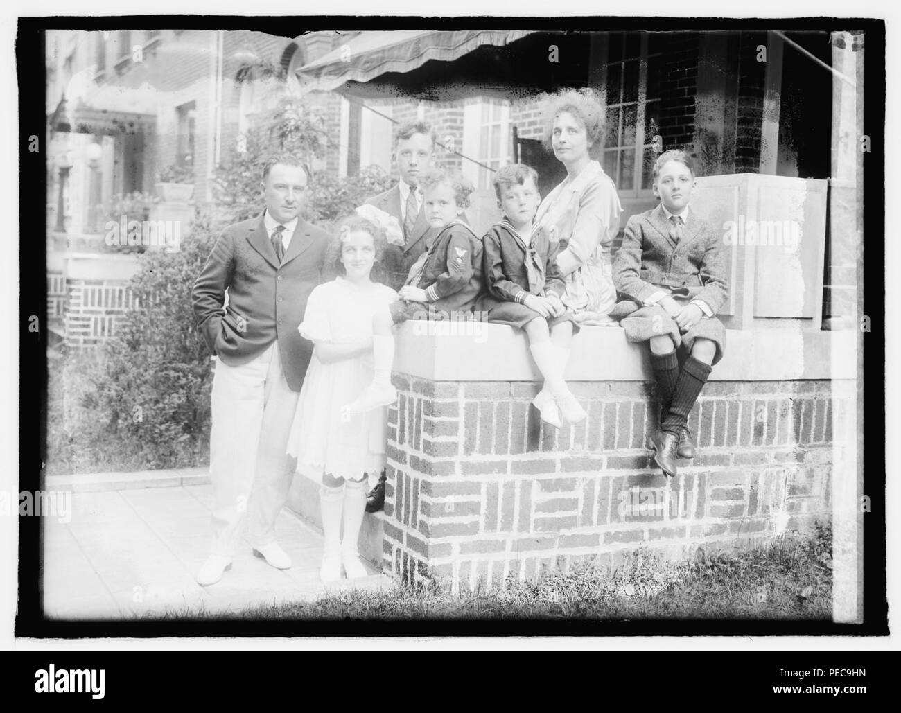 Arthur M. Frei von Cal. & Familie, 6-4-21 Stockfoto