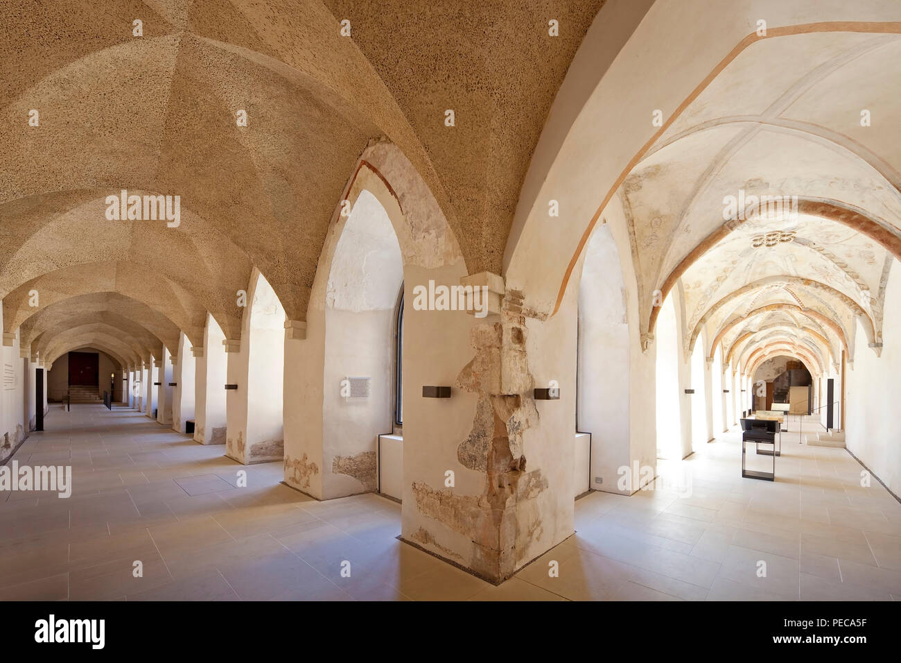 Kreuzgang, Kloster Dalheim, Lichtenau, NordrheinWestfalen, Deutschland