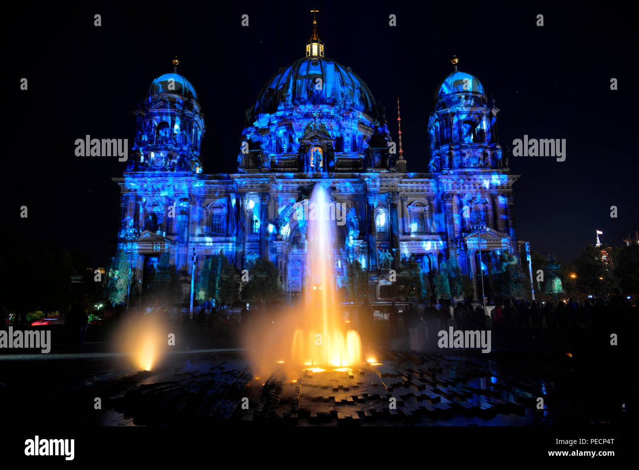 Festival der Lichter, Berliner Dom, Lustgarten, Mitte, Berlin, Deutschland Stockfoto
