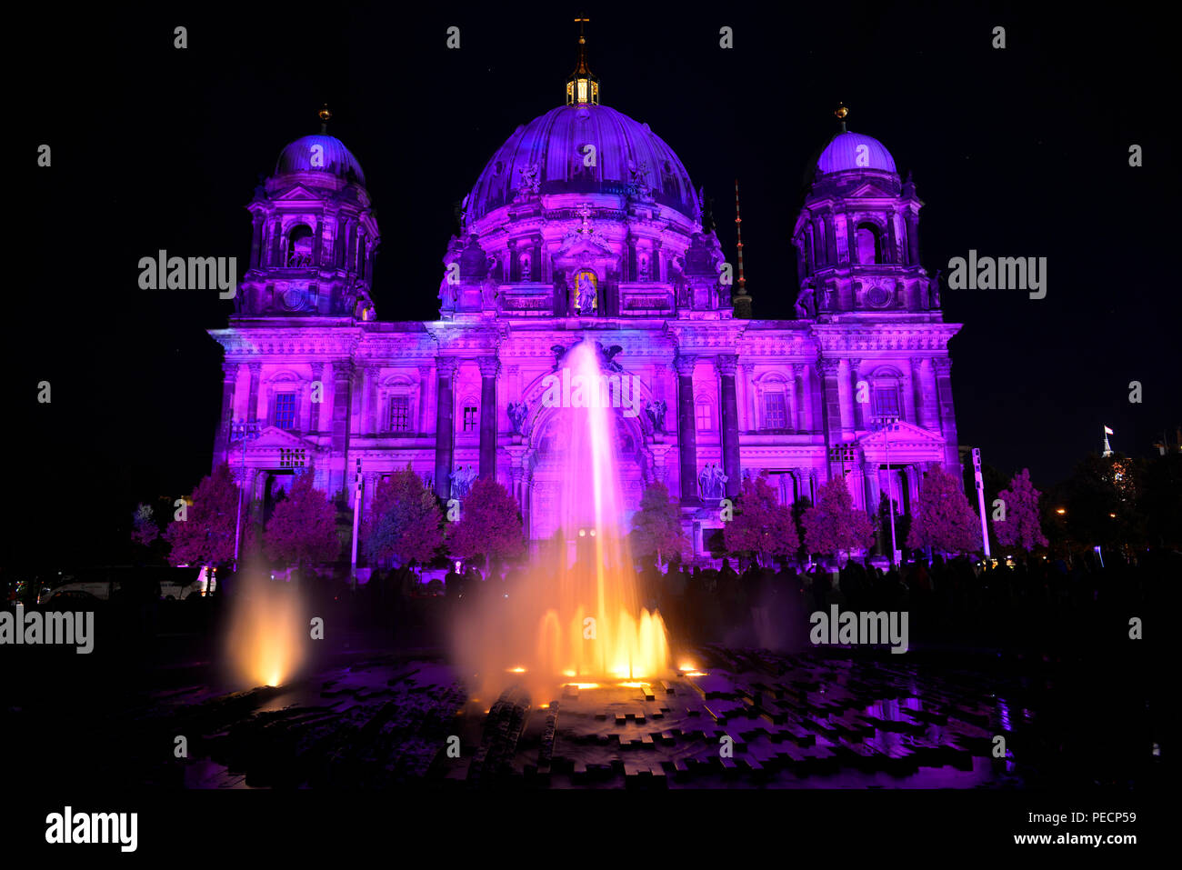 Festival der Lichter, Berliner Dom, Lustgarten, Mitte, Berlin, Deutschland Stockfoto