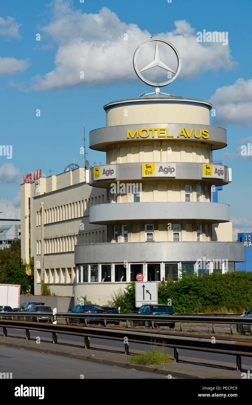 Motel Avus, Westend, Charlottenburg, Berlin, Deutschland Stockfoto