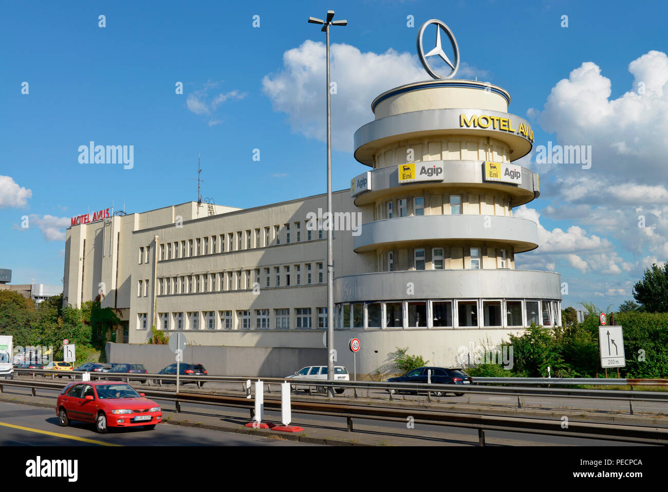 Motel Avus, Westend, Charlottenburg, Berlin, Deutschland Stockfoto
