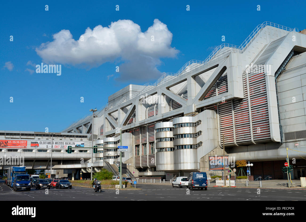 ICC Internationales Congress Centrum, Messedamm, Westend, Charlottenburg, Berlin, Deutschland Stockfoto