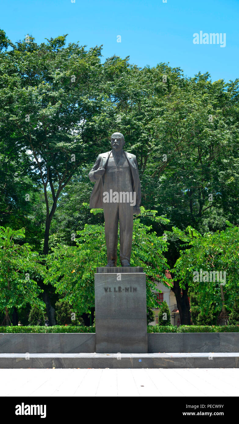 Lenin-Denkmal, Dien Bien Phu, Hanoi, Vietnam Stockfoto