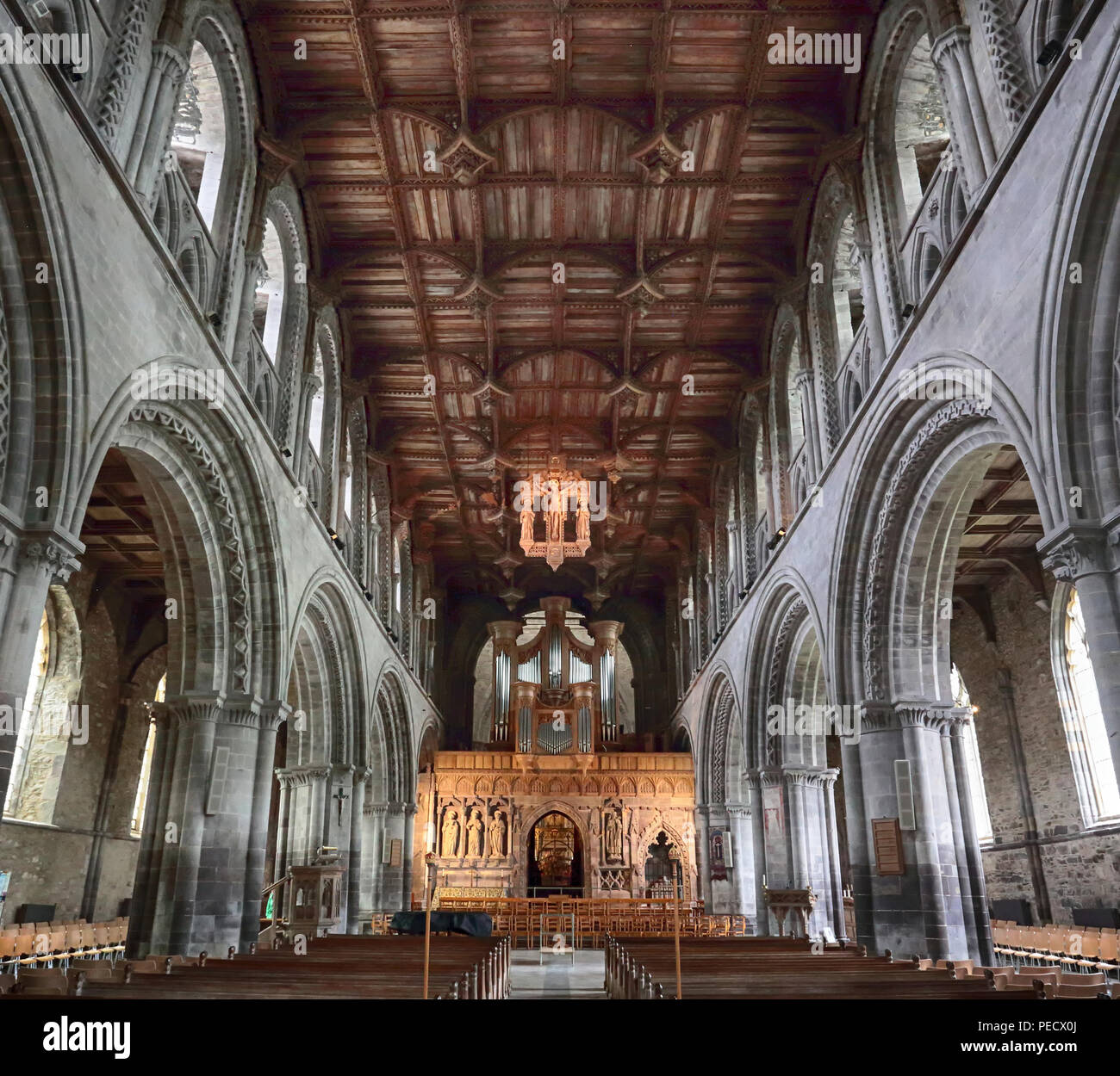 St David's Cathedral, South Wales Stockfoto
