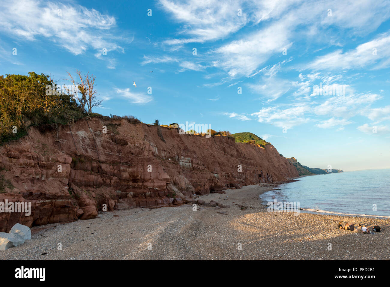 Salcombe Hill Klippe, Plymouth, Devon, Großbritannien Stockfoto