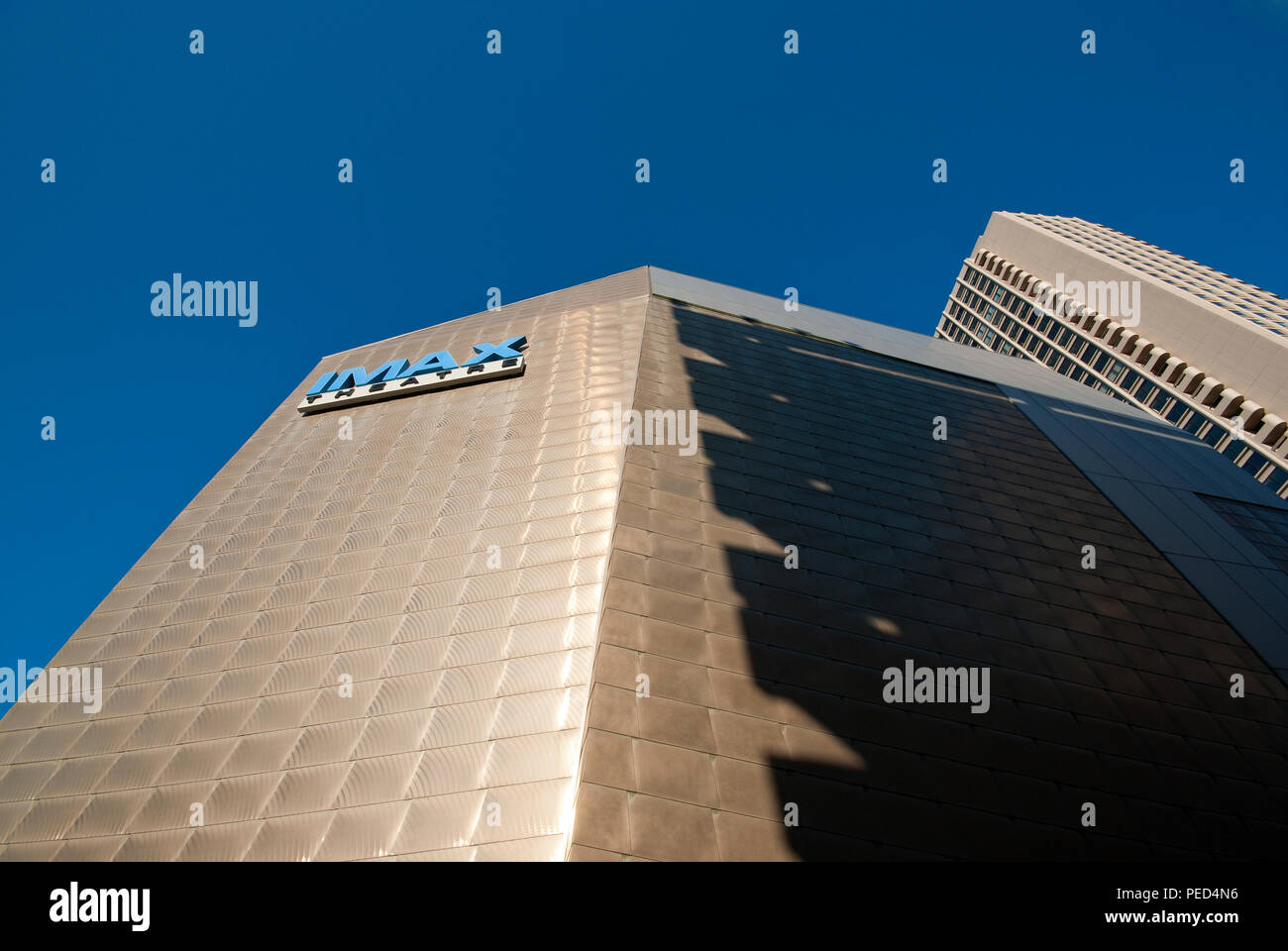 Matthäus und Marcia Simons IMAX Theatre am New England Aquarium in Boston, Suffolk County, Massachusetts, USA Stockfoto