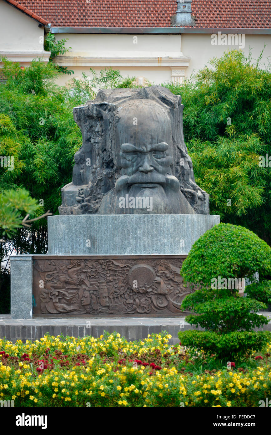 Park Statue, Ho Chi Minh, Hue, Vietnam Stockfoto