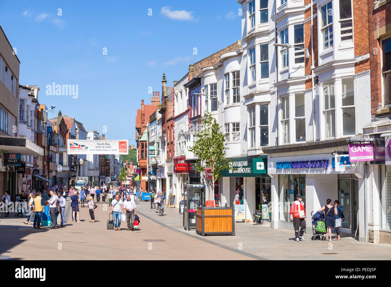 Scarborough Town Centre Stockfotos und bilder Kaufen Alamy