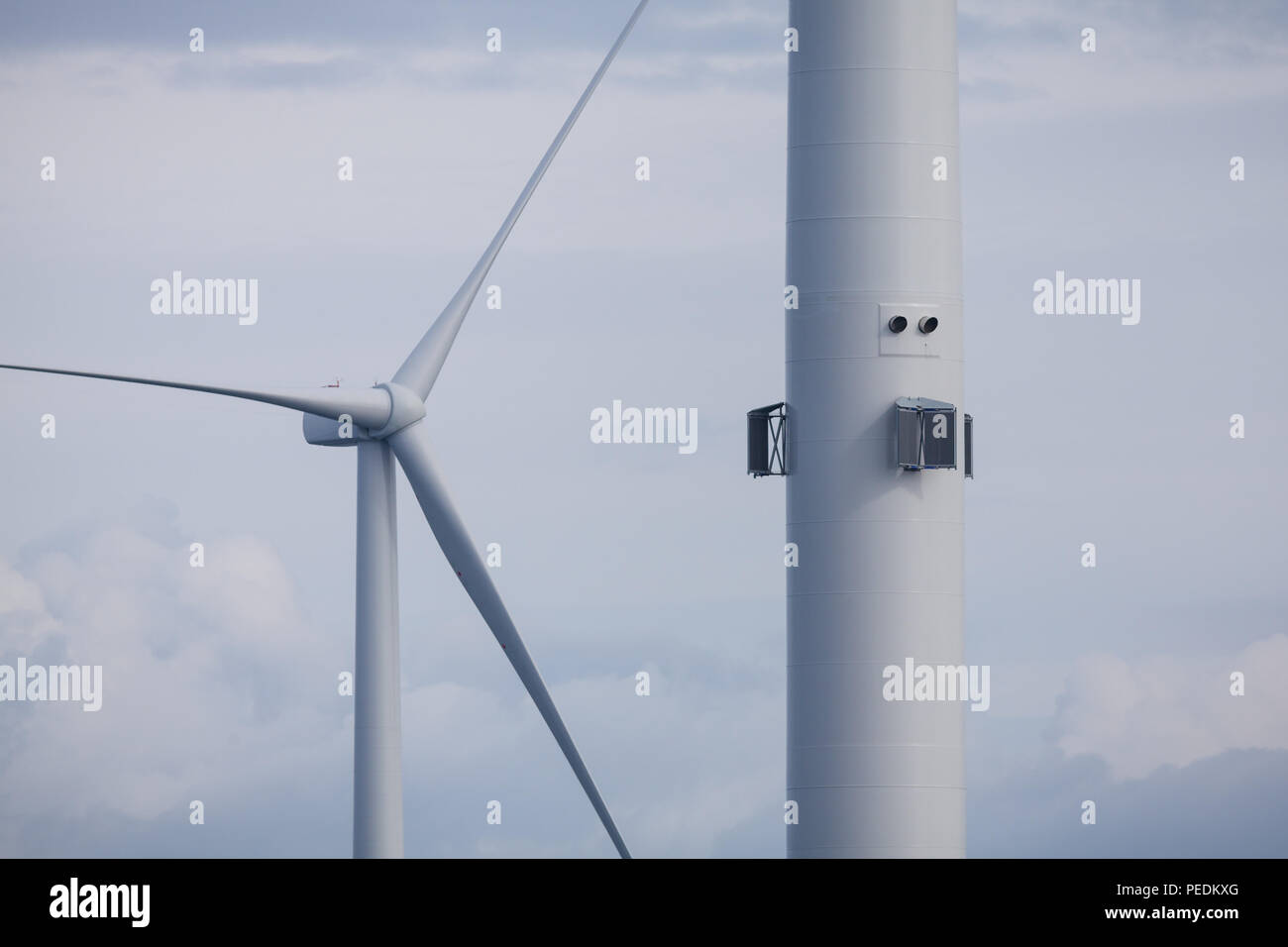 MHI Vestas Windenergieanlagen auf Walney Erweiterung Offshore-windpark Stockfoto