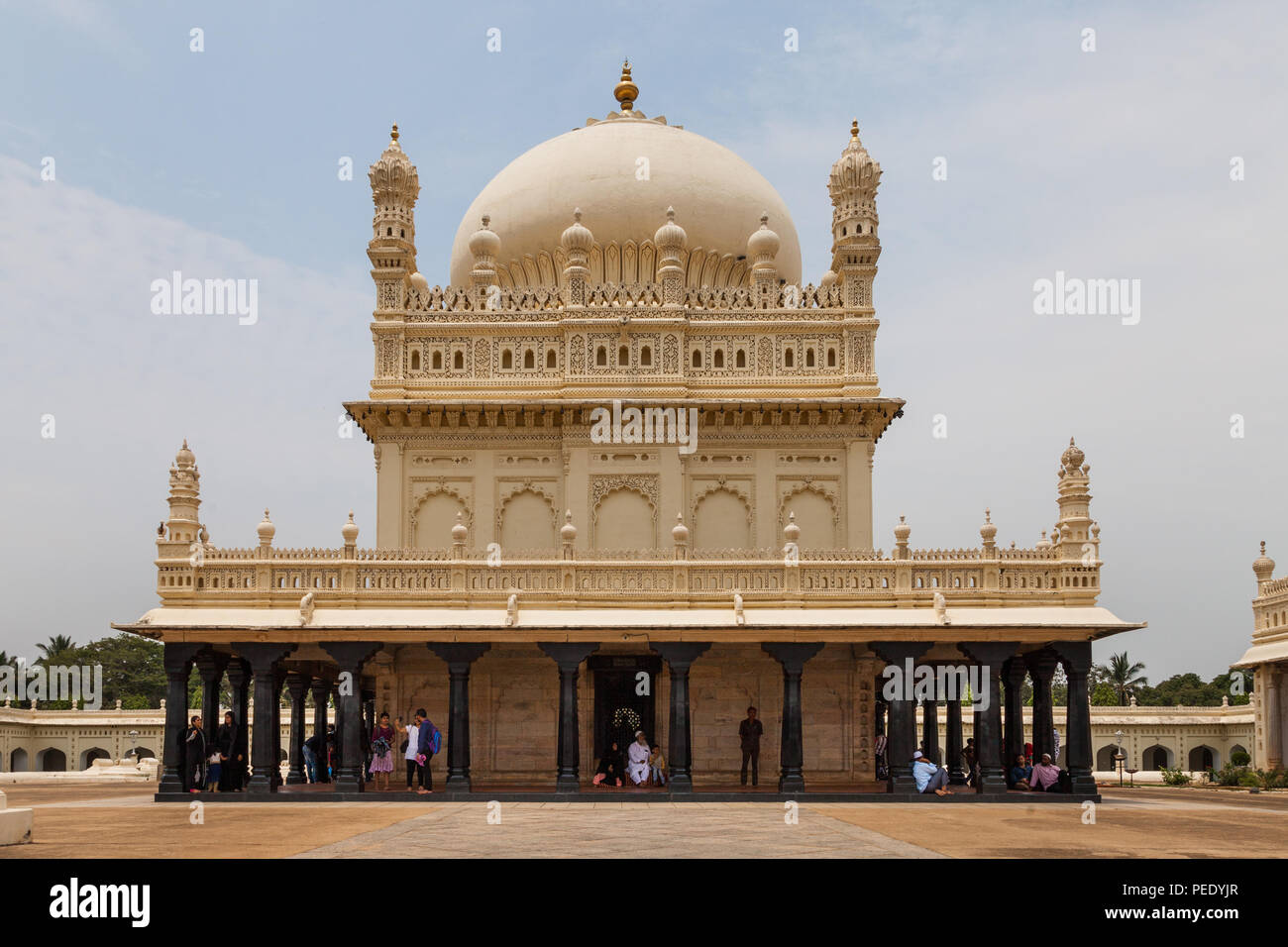 Gumbaz Mausoleum, Srirangapatna, Indien Stockfoto