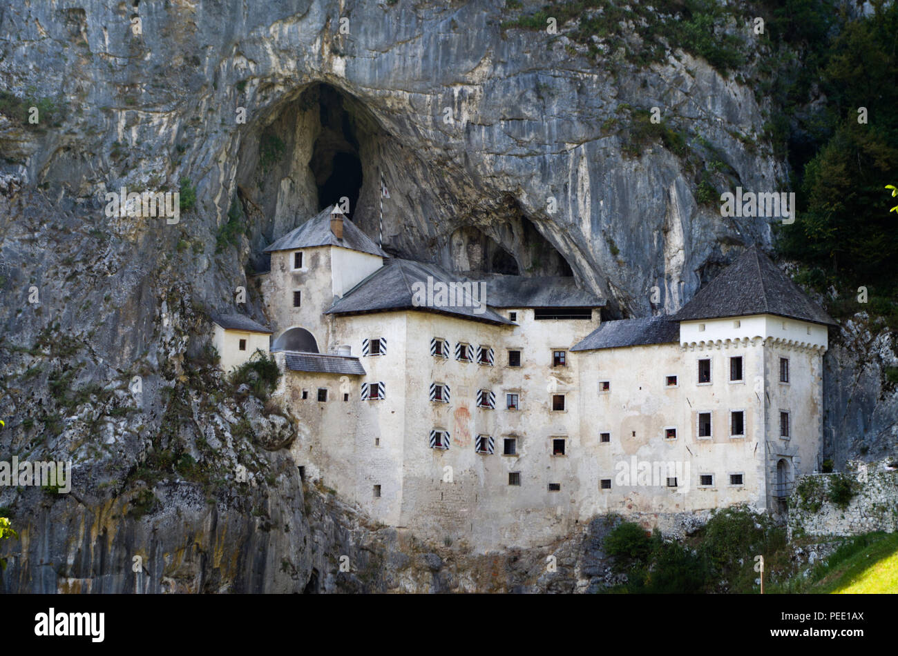 Burg Predjama, Slowenien Stockfoto