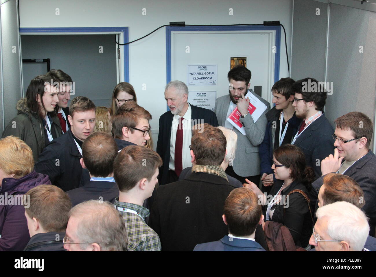 Welsh Labour Party Conference, Llandudno, Wales Stockfoto