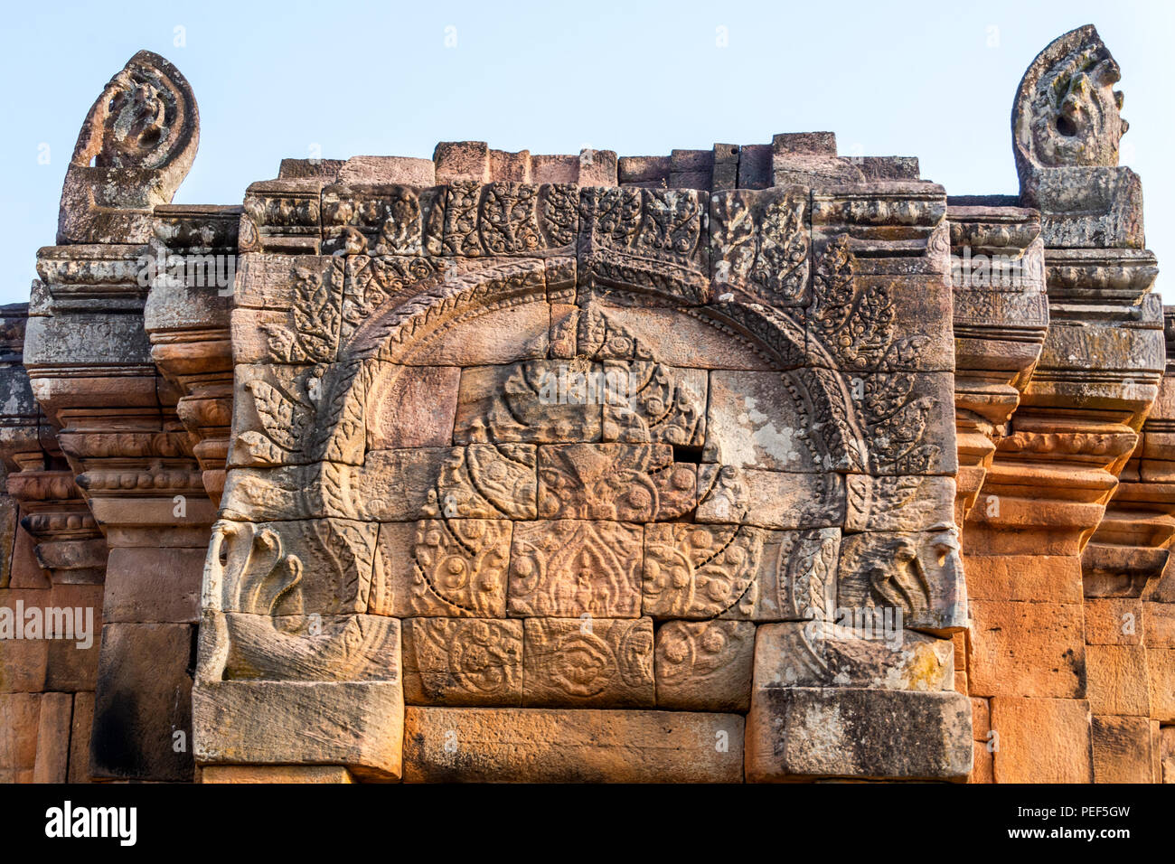 Prasat Hin Phanom Rung Historical Park, Buriram Thailand Stockfoto