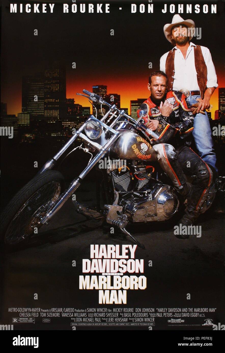Harley Davidson Und Der Marlboro Mann Stockfotos Und Bilder Kaufen Alamy