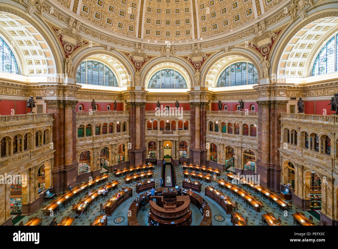 Library of Congress in Washington, D.C. Stockfoto