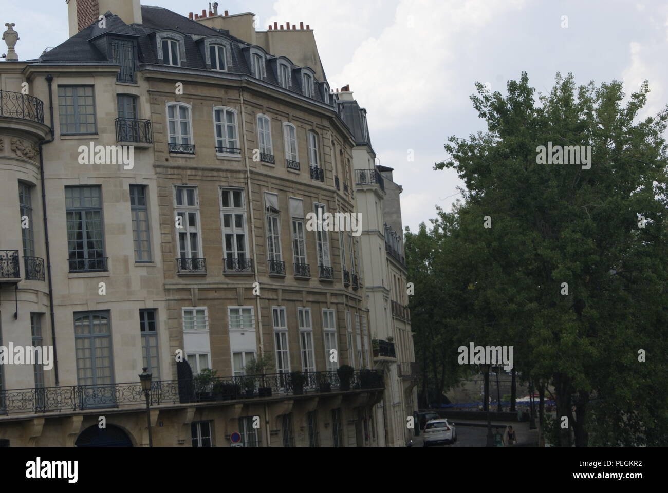 Ville en France Stockfoto