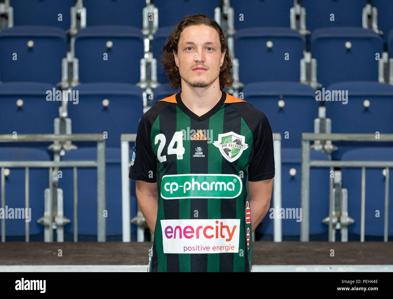 14. August 2018, Deutschland, Hannover, Handball, Bundesliga, Foto, TSV Hanover-Burgdorf 'Die Recken' für die Saison 2018/19 in der TUI Arena: Hannovers Janes Krone. Foto: Peter Steffen/dpa Stockfoto