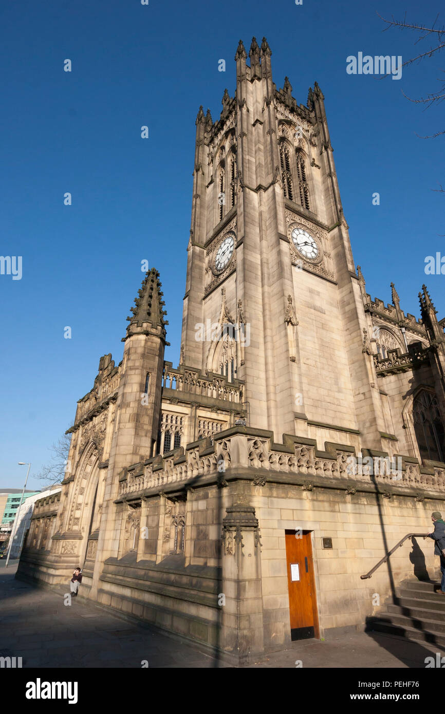 Manchester Kathedrale Stockfoto