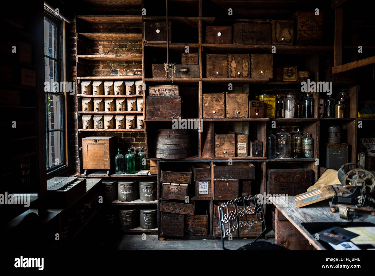 Die Stabler Leadbeater Apothecary Museum In Der Alten Stadt