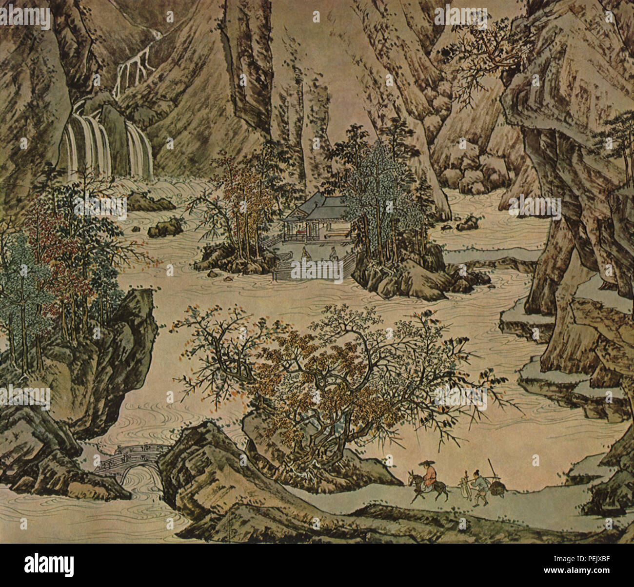 Box Canyon, Ying, Ch'Iu Stockfoto