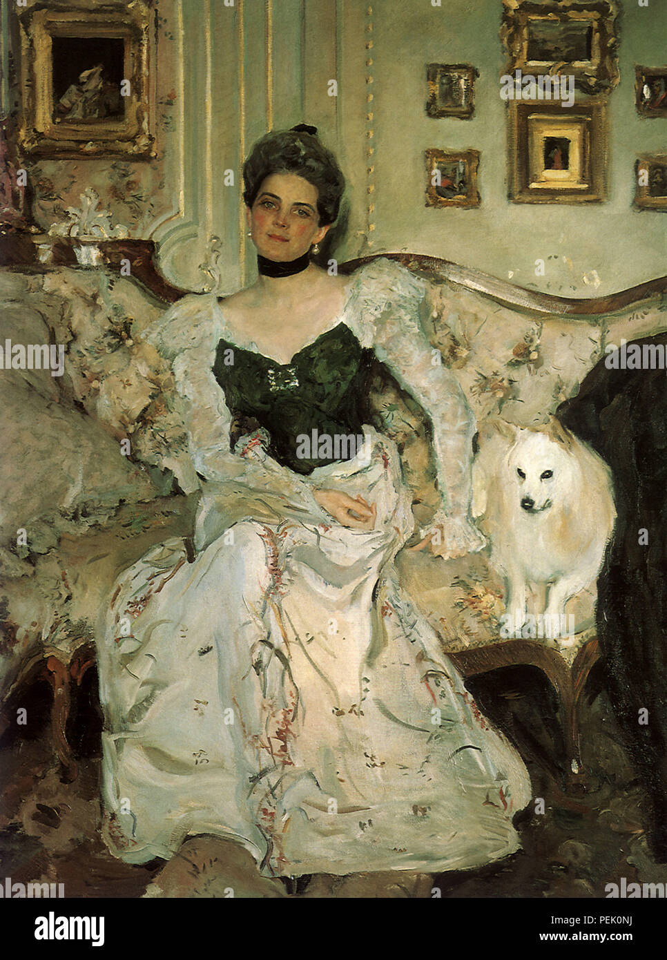 Prinzessin Youssoupova, Serov, Valentin Alexandrovitch Stockfoto