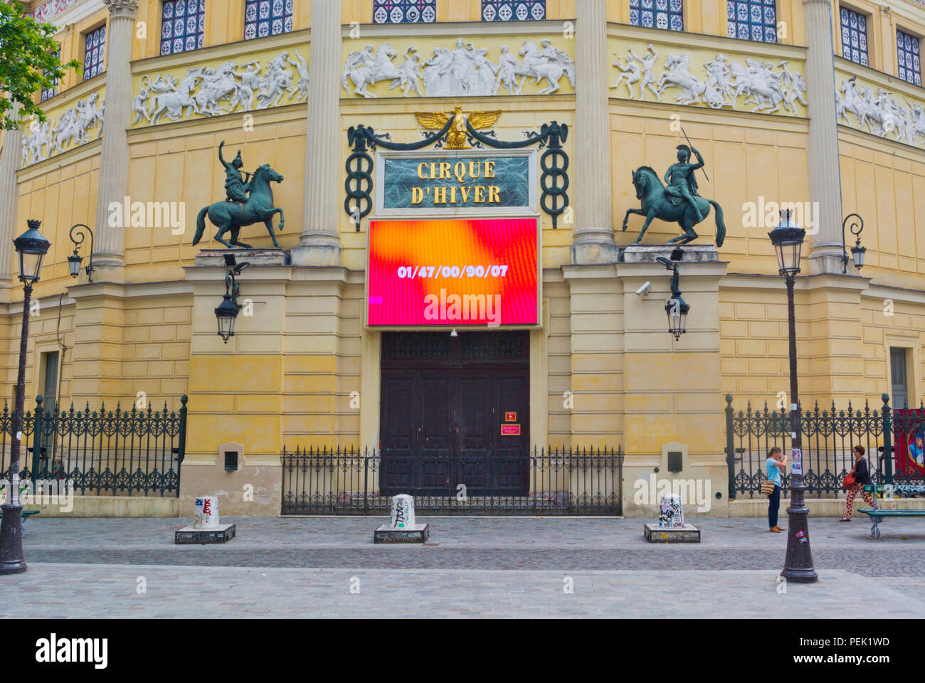 Cirque d ' Hiver Bouglione, Paris, Frankreich Stockfoto