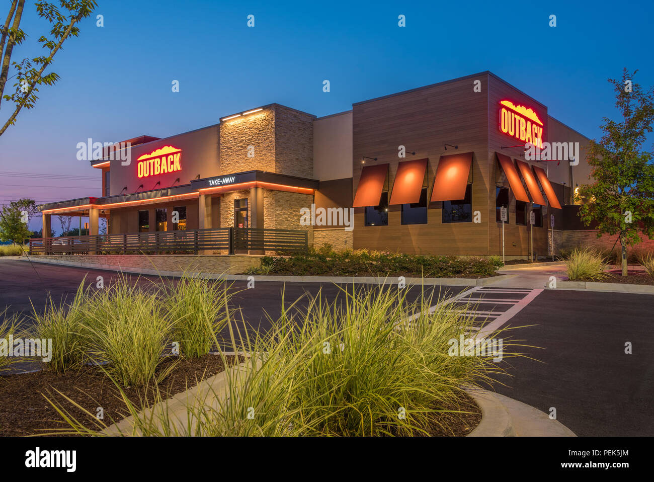 Neue Outback Steakhouse in Atlanta, Georgia. (USA) Stockfoto