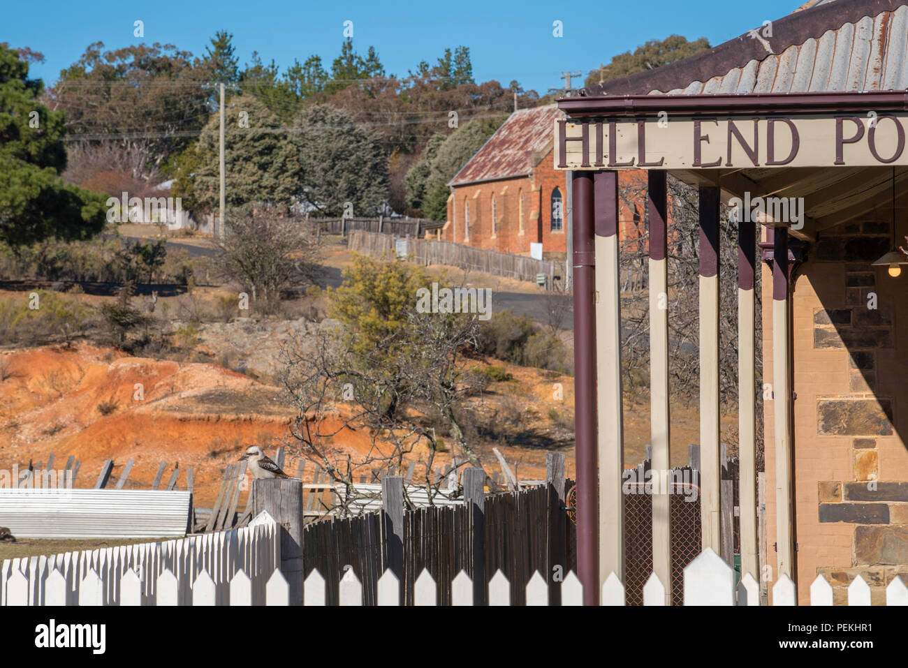 Der viktorianische Regency style Post im Hill End New South Wales, Australien, wurde in den 1880er gebaut Stockfoto