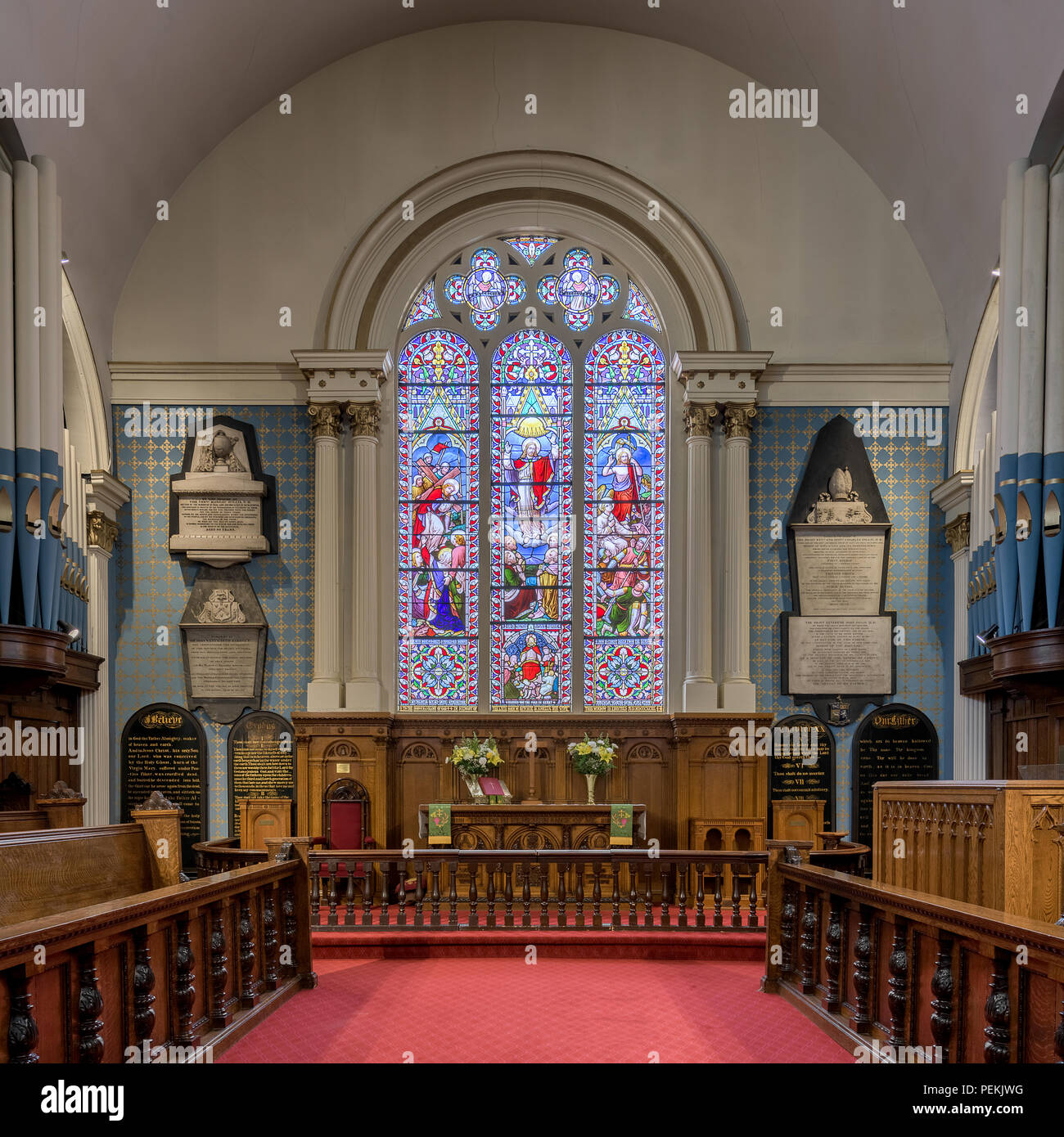 St. Paul's Kirche in 1749 Argyle Street, Halifax, Nova Scotia am 16. Juli 2018. Es ist das älteste erhaltene protestantische Kirche in Kanada und den Ältesten Stockfoto