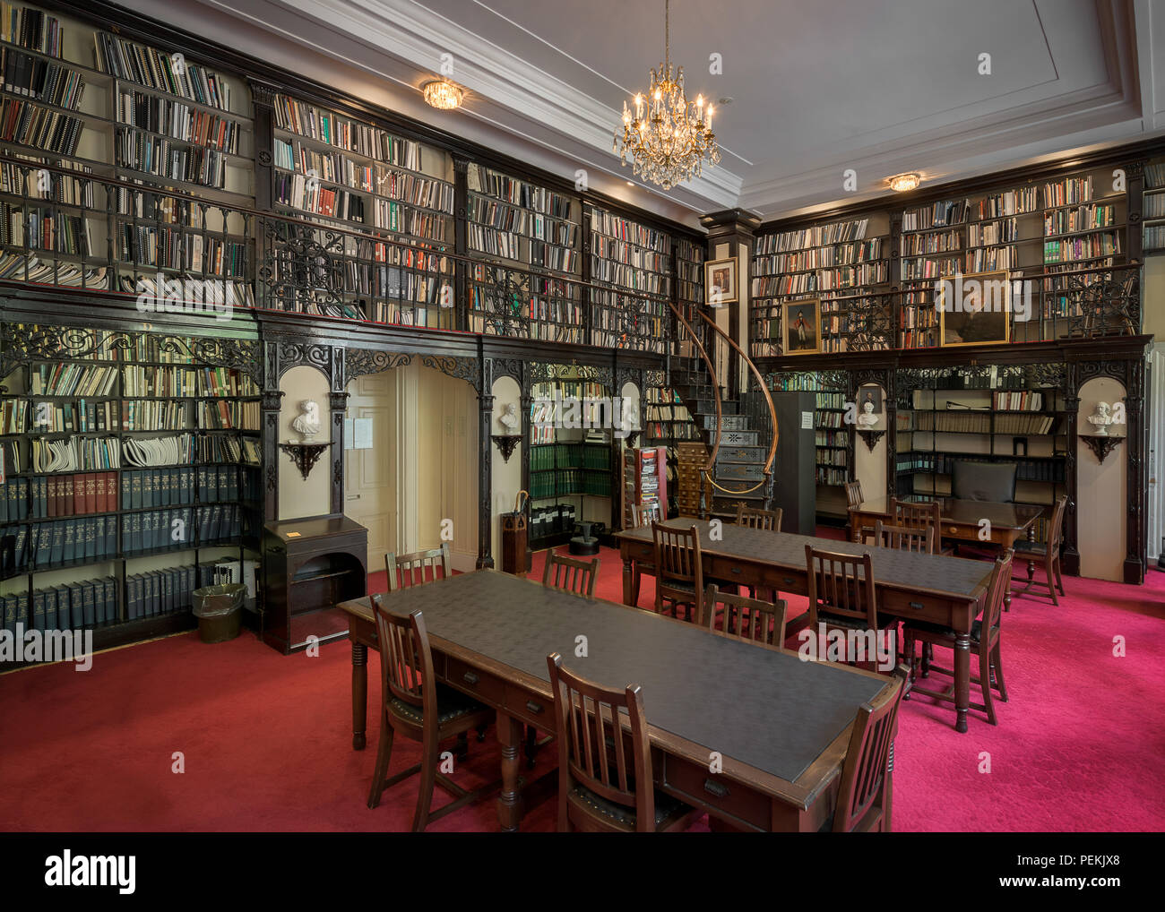 Legislative Bibliothek der Provinz Haus 1726 Hollis Street, Halifax, Nova Scotia am 16. Juli 2018 Stockfoto