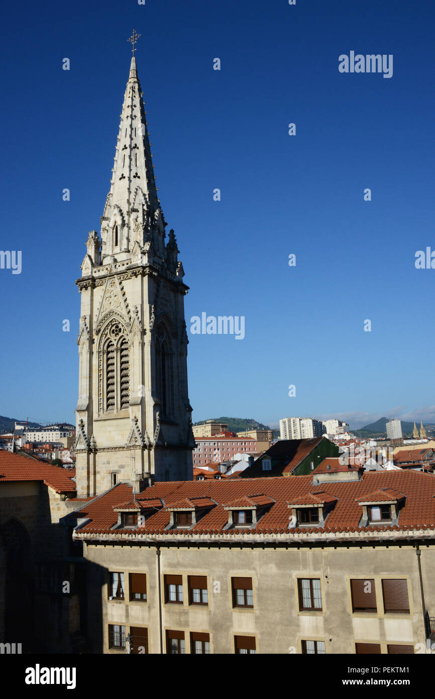 Kathedrale von Santiago, Bilbao, Spanien Stockfoto