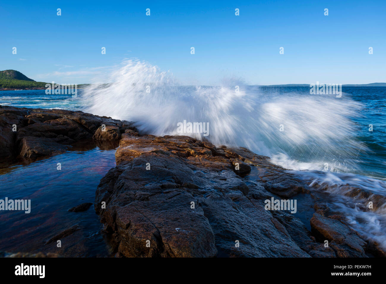 große Welle Stockfoto