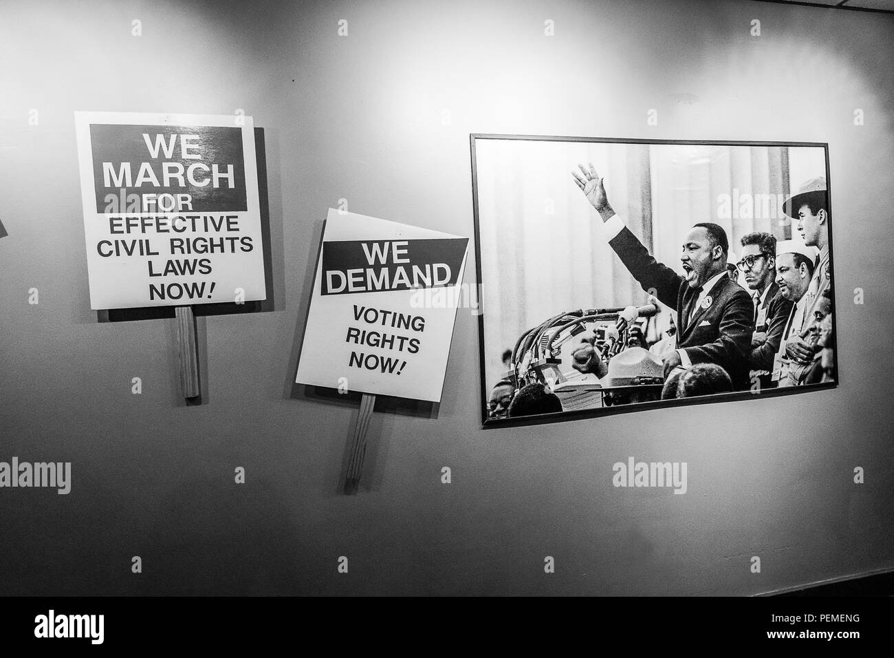Martin Luther King, Jr. National Historic Site Stockfoto
